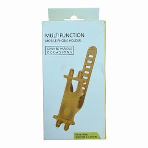 Multifunction Bike Motorcycle Stroller Phone Holder – Black – Fits 4–6” Phones